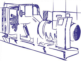 ДЭС (ДГУ) ЭТРО АД 500-Т400 изготовлены с двигателем Doosan DP180LB от российского производителя АО «Электроагрегат» Дизель-генераторы ЭТРО в Оренбурге АД 500-Т400 с двигателем Doosan DP180LB от российского производителя