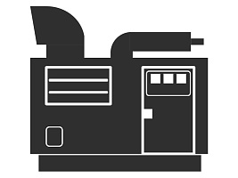 ДЭС (ДГУ) АРГУС АД150-Т400 изготовлены с двигателем 6RT80-176DE в Оренбурге от российского производителя АО «Электроагрегат», в кожухе  Дизель-генераторы АРГУС АД150-Т400 с двигателем 6RT80-176DE в кожухе (под капотом) в Оренбурге от российского производителя